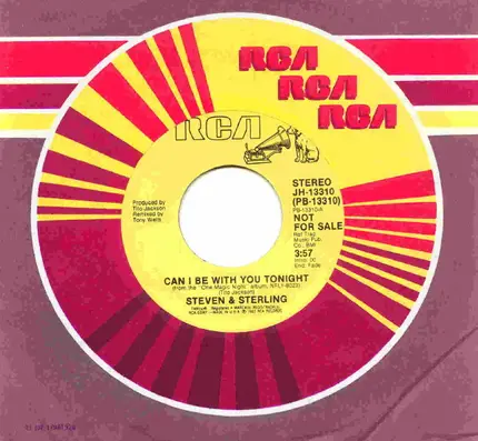 Steven & Sterling - Can I Be With You Tonight
