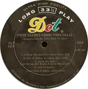 LP - Steve Allen - Steve Allen's Funny Fone-Calls