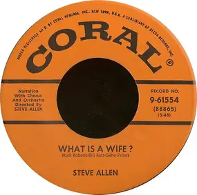 Steve Allen - What Is A Wife? / What Is A Husband?