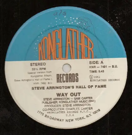 Steve Arrington's Hall Of Fame - Way Out
