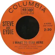 7'' - Steve & Eydie - I Want To Stay Here / Ain't Love