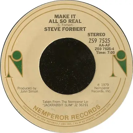 Steve Forbert - Romeo's Tune