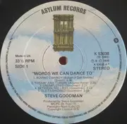 LP - Steve Goodman - Words We Can Dance To