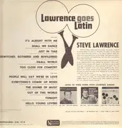 LP - Steve Lawrence - Lawrence Goes Latin