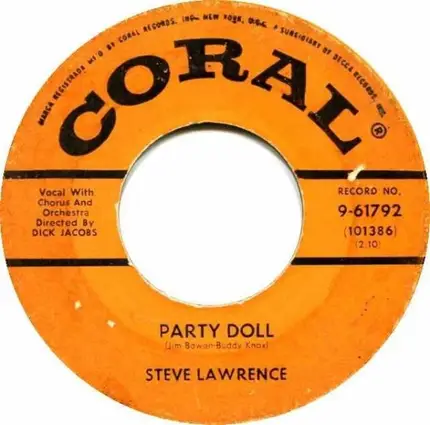 Steve Lawrence - Party Doll