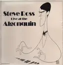 LP - Steve Ross - Live At The Algonquin - 1982 JAZZ