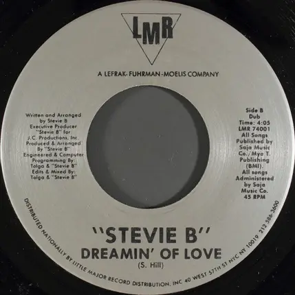 Stevie B - Dreamin' Of Love