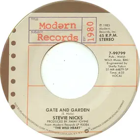Stevie Nicks - Gate And Garden / Nightbird