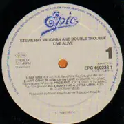 Double LP - Stevie Ray Vaughan And Double Trouble - Live Alive