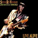 Double LP - Stevie Ray Vaughan & Double Trouble - Live Alive - Grey Labels