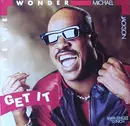 12inch Vinyl Single - Stevie Wonder And Michael Jackson - Get It