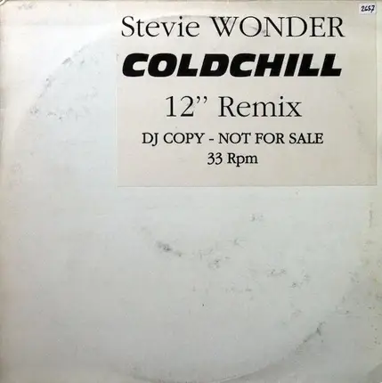 Stevie Wonder - Coldchill (12' Remix)