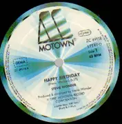 12'' - Stevie Wonder - Happy Birthday