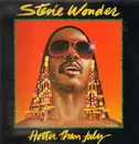 LP - Stevie Wonder - Hotter Than July - gatefold sleeve