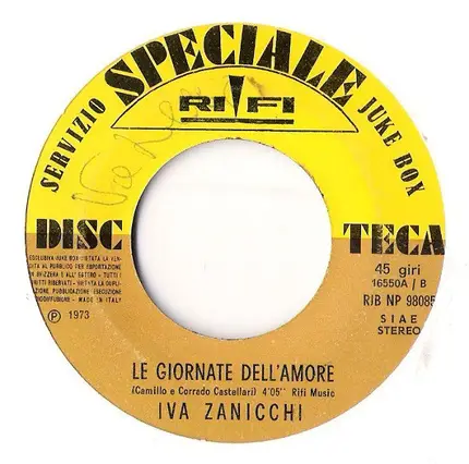 Stevie Wonder / Iva Zanicchi - Higher Ground / Le Giornate Dell'Amore