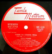 LP - Stevie Wonder - Where I'm Coming From - + OBIs