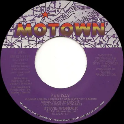 Stevie Wonder - Fun Day