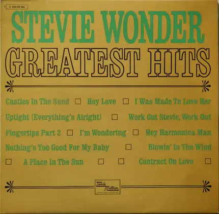 Stevie Wonder - Greatest Hits