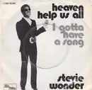 7inch Vinyl Single - Stevie Wonder - Heaven Help Us All