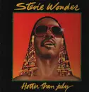 LP - Stevie Wonder - Hotter Than July - Inserts, Gatefold