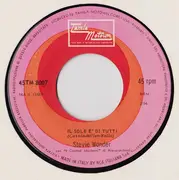 7inch Vinyl Single - Stevie Wonder - Il Sole È Di Tutti