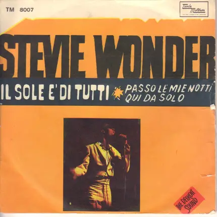 Stevie Wonder - Il Sole È Di Tutti