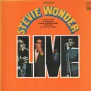 LP - Stevie Wonder - Stevie Wonder Live - textured cover