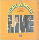 LP - Stevie Wonder - Stevie Wonder Live - Incl lyrics sheet / textured
