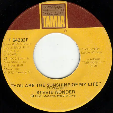 Stevie Wonder - You Are The Sunshine Of My Life