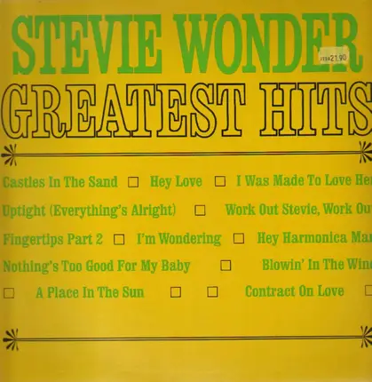Stevie Wonder - Greatest Hits
