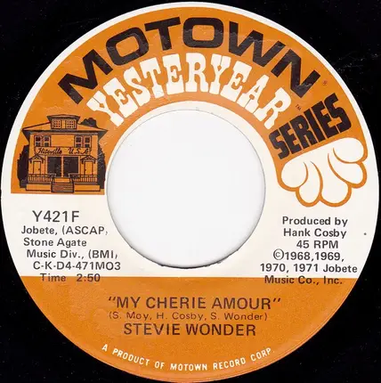 Stevie Wonder - My Cherie Amour