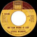 7'' - Stevie Wonder - We Can Work It Out / Never Dreamed You'd Leave In Summer