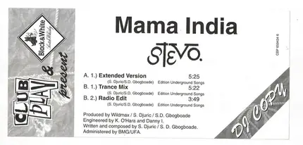 Stevo Djuric - Mama India