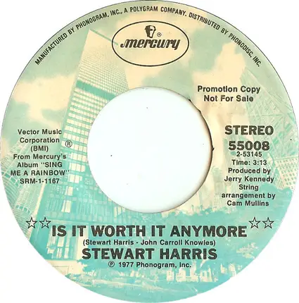 Stewart Harris - Is It Worth It Anymore