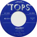 7inch Vinyl Single - Stewart Rose With The Hal Lomen Orchestra - Jealousy (Jalousie) / Charmaine - Red Vinyl