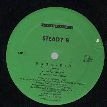 Steady B - Bogardin / Let It Go