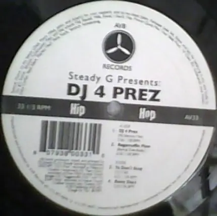 Steady G - DJ 4 Prez