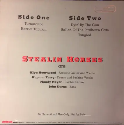 Stealin Horses - 12' Sampler