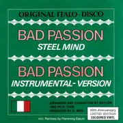 12inch Vinyl Single - Steel Mind - Bad Passion - Coloured Vinyl