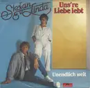7inch Vinyl Single - Stefan Hallberg & Linda Morales - Uns're Liebe Lebt
