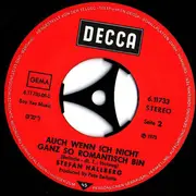 7inch Vinyl Single - Stefan Hallberg - Irgendwann War Es Liebe (Dolannes-Melodie)