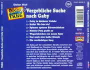 CD - Stefan Wolf - TKKG 124 - Vergebliche Suche Nach Gaby