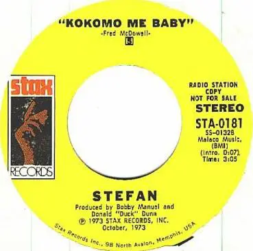 Stefan - Sweet Johanna / Kokomo Me Baby