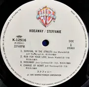 LP - Steffanie - Hideaway = ハイダウェイ - + OBI + insert