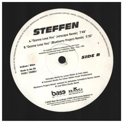 Steffen - Gonna Lose You