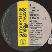 12'' - Steinski & Mass Media - We'll Be Right Back (Hard Sell)