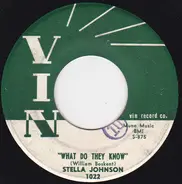 Stella Johnson - The Ways Of Love / What Do They Know