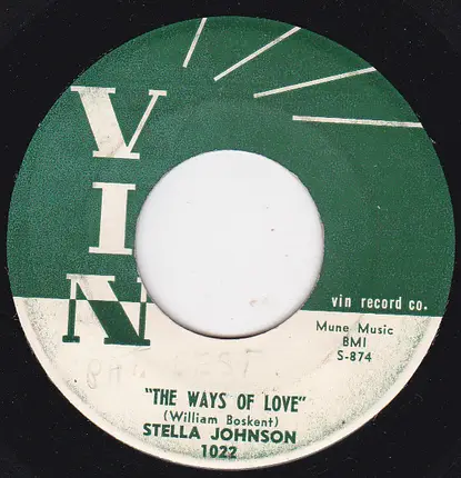 Stella Johnson - The Ways Of Love / What Do They Know