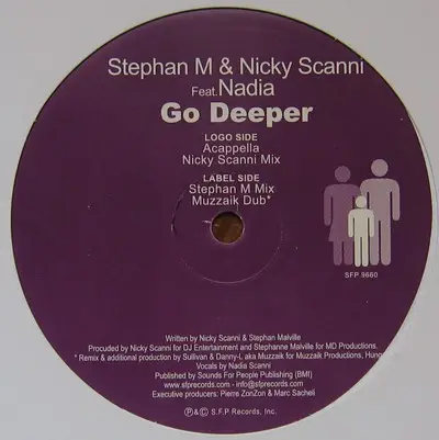 Stephan M. & Nicky Scanni Feat. Nadia Scanni - Go Deeper