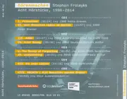 CD-Box - Stephan Froleyks - Hörenmachen. Acht Hörstücke, 1996-2014